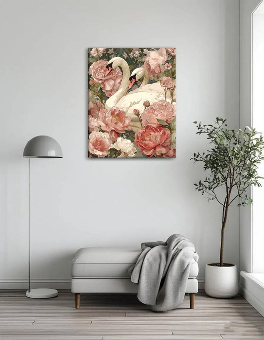 Artistic White Goose 1