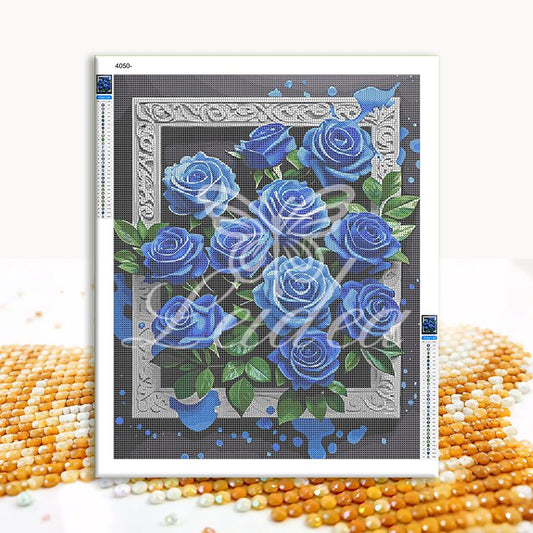 Blue Rose Dream Diamond Painting 30/40 40/50 50/60