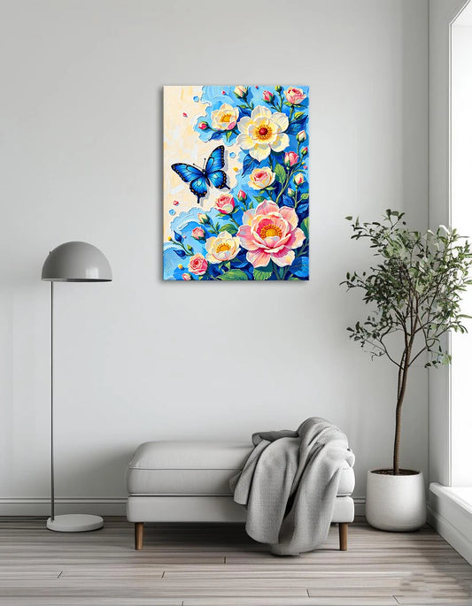 Floral Harmony in Flight 1