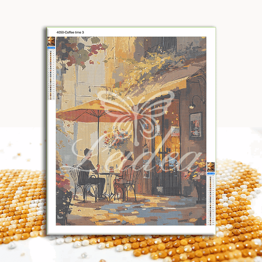 Coffee time 3 Diamond Painting 30/40 40/50 50/60