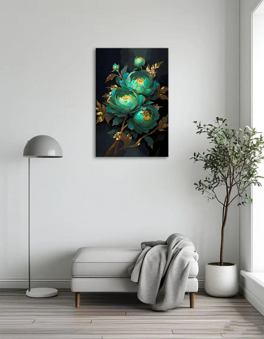 Flowers Blooming Green