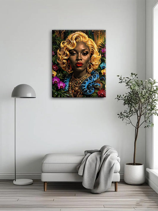 Gilded Flora Goddess
