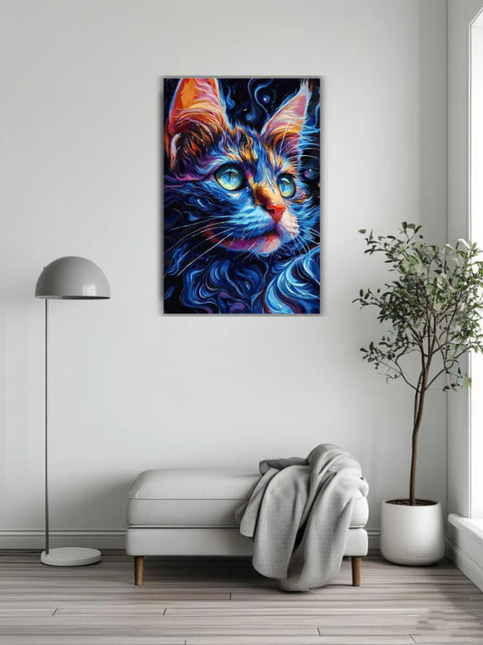 Glow in the dark cat