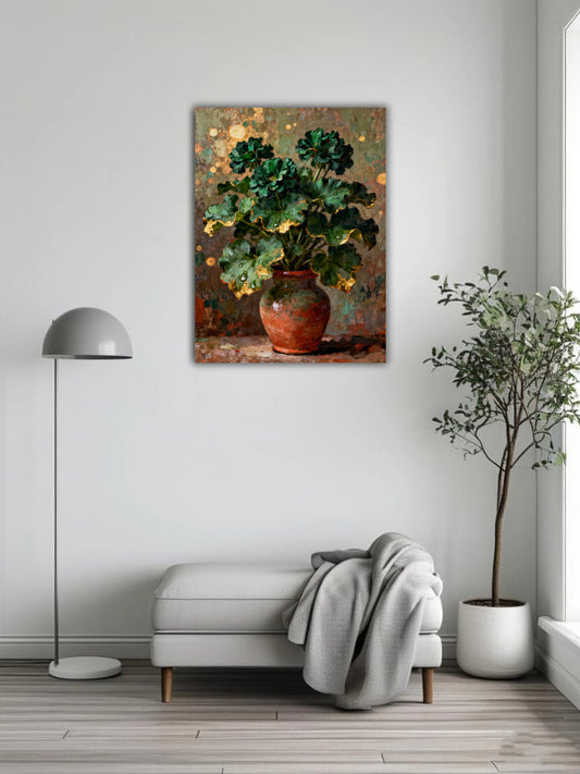 Luxurious green plants