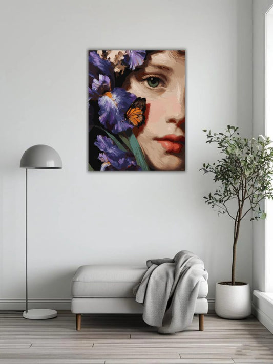 Oil painting of a girl 6