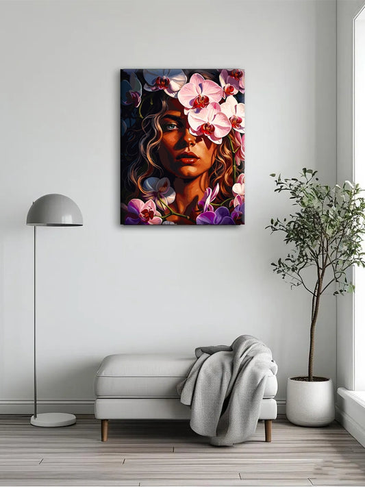 Orchid Adorned Dark Beauty