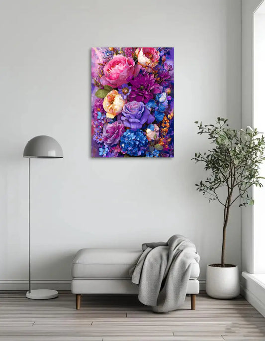 Purple flower language