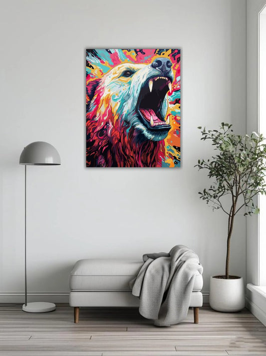 Roaring Polar Bear 3