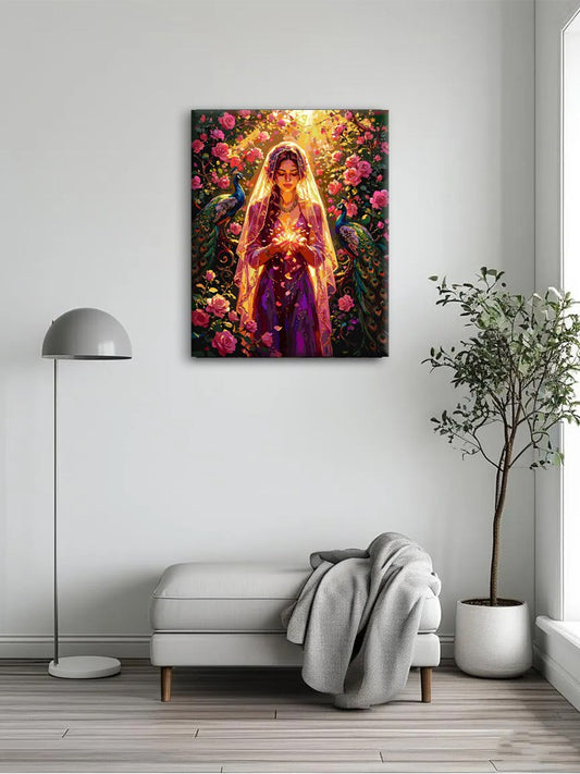 Rose Peacock Maiden Paint By Numbers