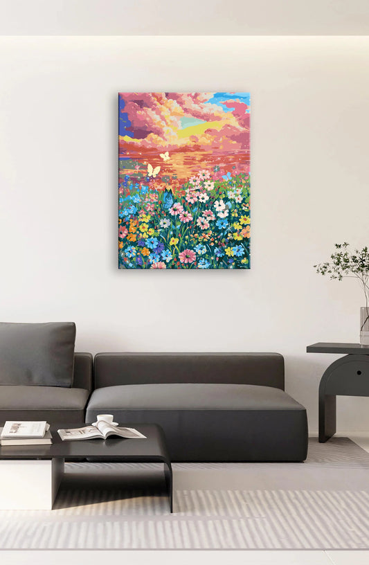 Sunset Butterfly Shadow