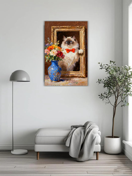 The cat in the picture frame 1