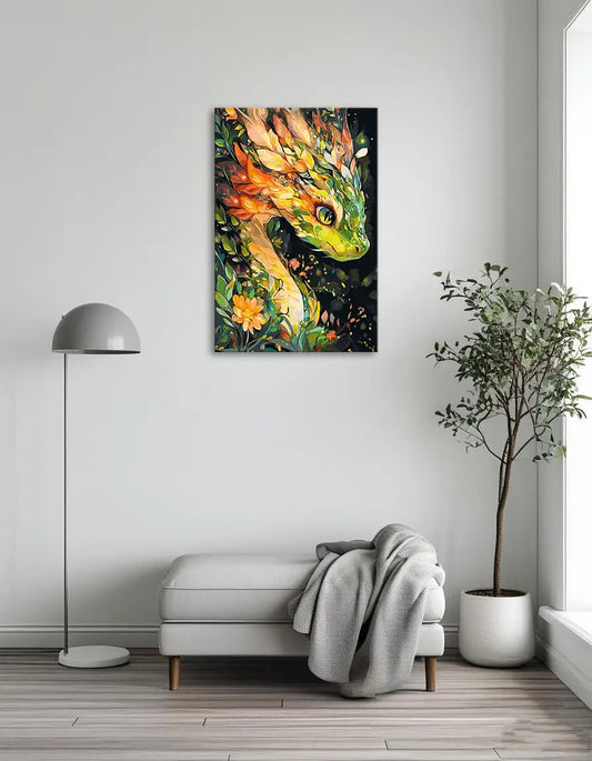 Transformed into a Dragon