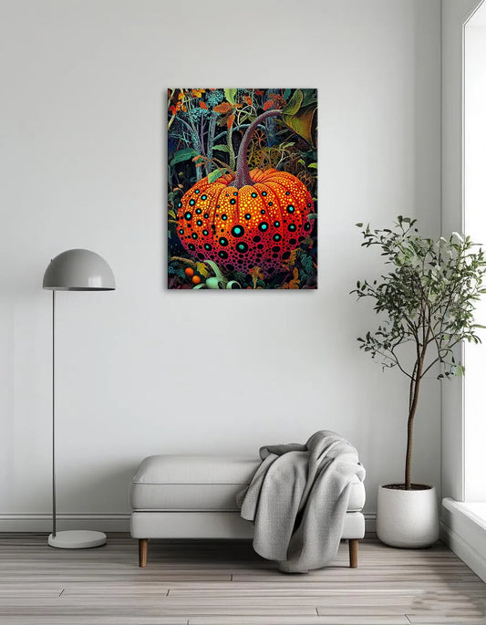 Whimsical Dotty Gourd 2