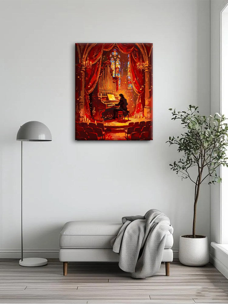 Cathedral Quiet Prayer Paint By Numbers