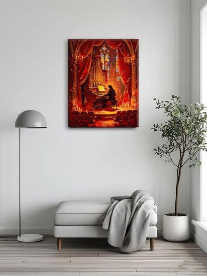Cathedral Quiet Prayer Paint By Numbers