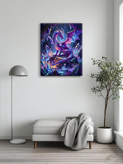 Crystal Shadow Dragon Paint By Numbers