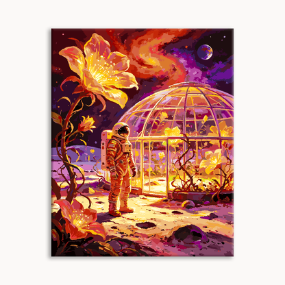 Glass Dome Garden Paint By Numbers