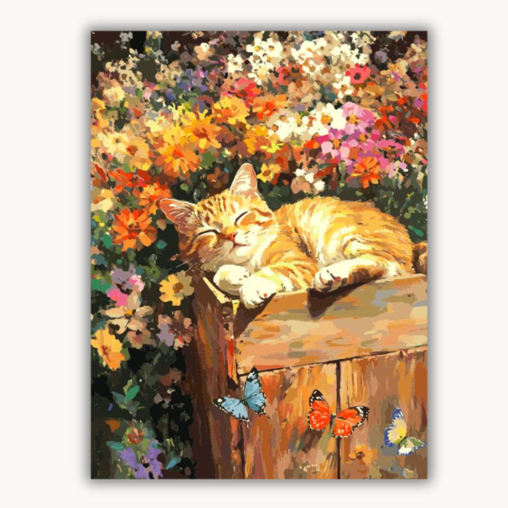 A Short Rest Among the Flowers