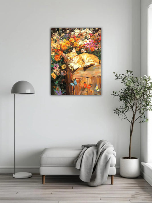 A Short Rest Among the Flowers