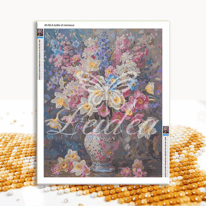 A bottle of narcissus Diamond Painting 30/40 40/50 50/60