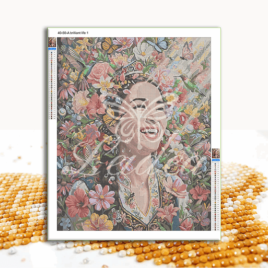 A brilliant life 1 Diamond Painting 30/40 40/50 50/60