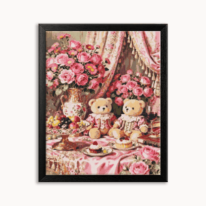 Afternoon Tea for Little Bear Diamond Painting 30/40 40/50 50/60