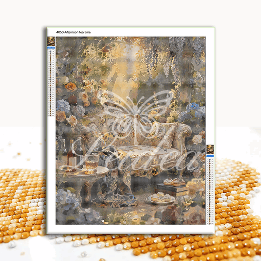 Afternoon tea time Diamond Painting 30/40 40/50 50/60
