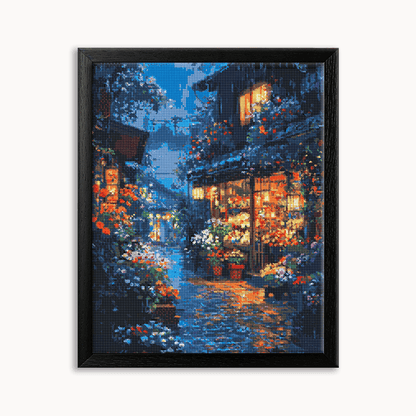Alley flower shop Diamond Painting 30/40 40/50 50/60