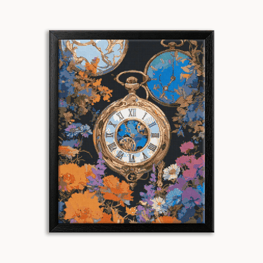 An alarm clock in time and space 1 Diamond Painting 30/40 40/50 50/60