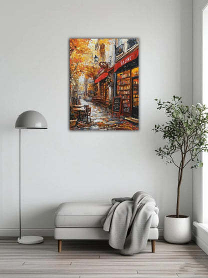 An old bookstore in autumn 1