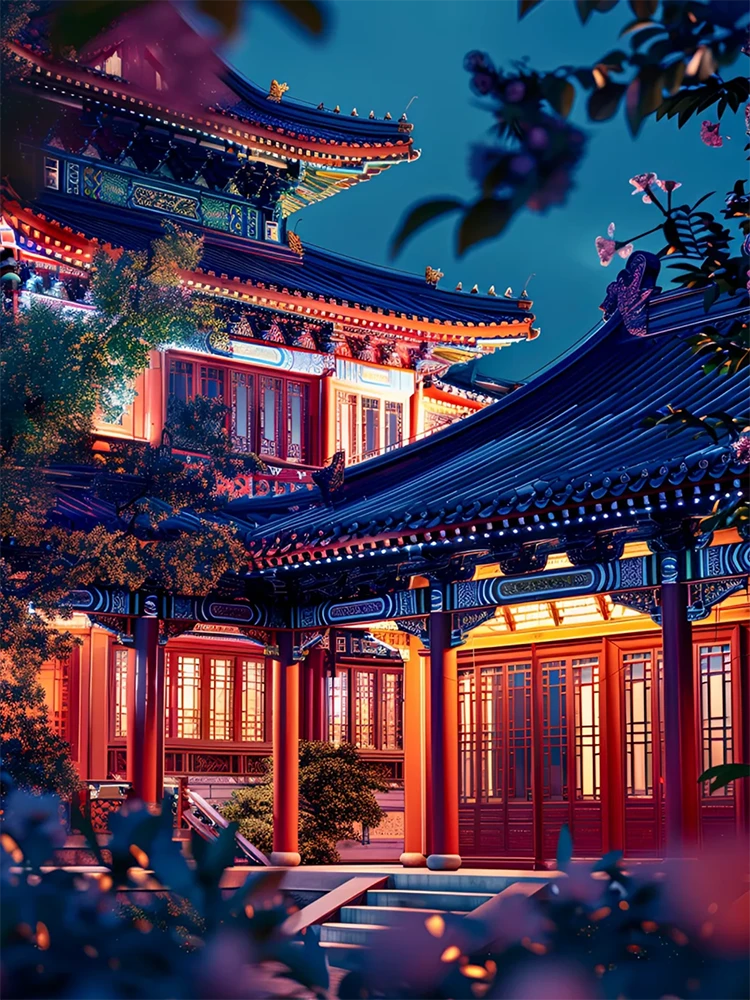 Ancient Moon Courtyard 5