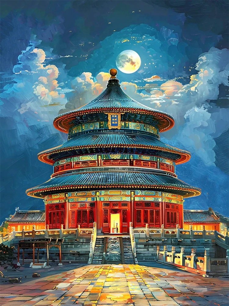 Ancient Moon Courtyard 3