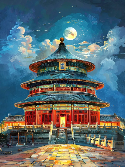 Ancient Moon Courtyard 3