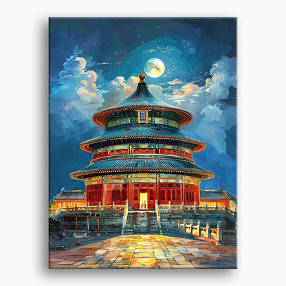 Ancient Moon Courtyard 3