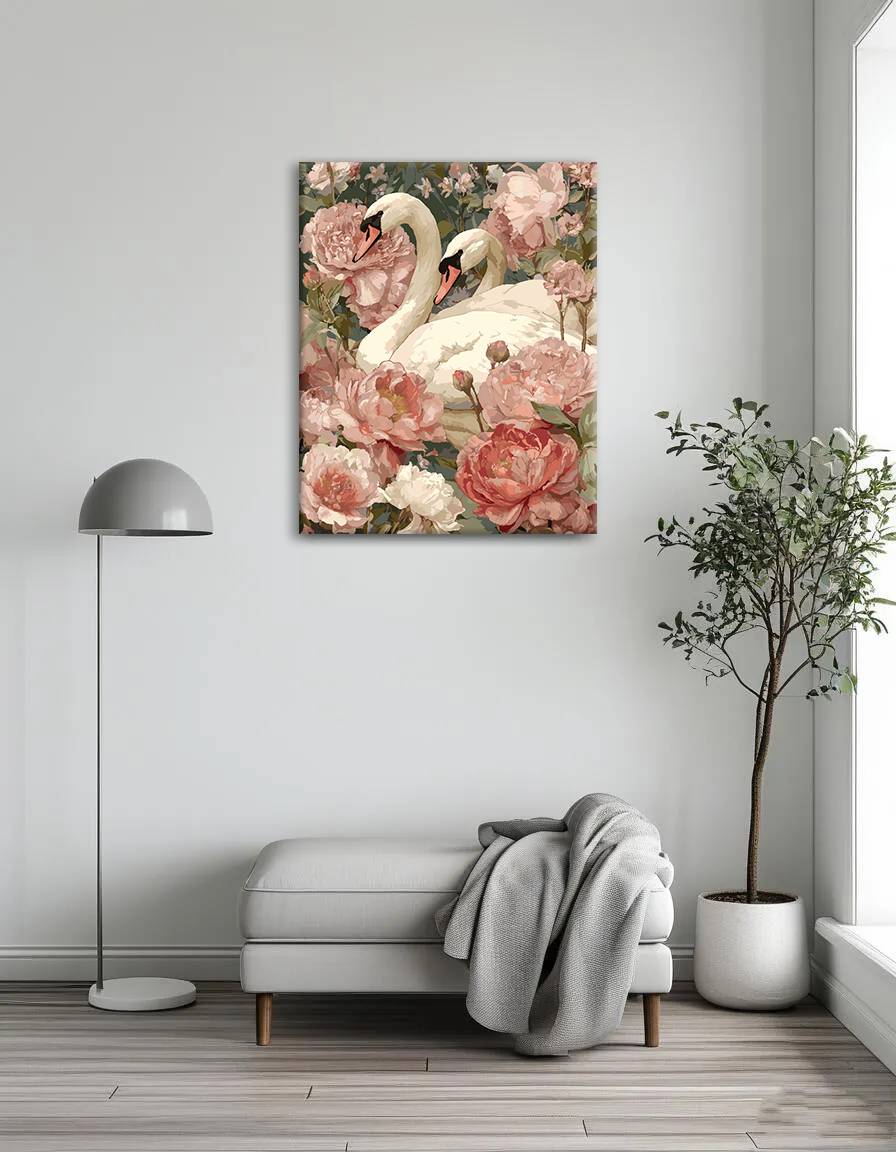 Artistic White Goose 1
