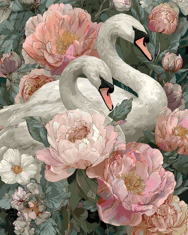 Artistic White Goose 2