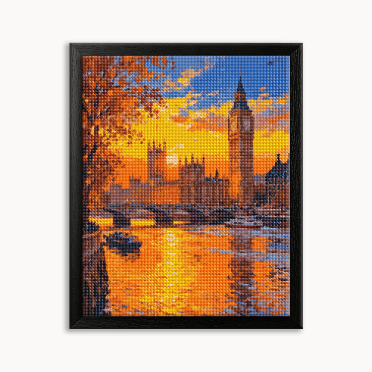 Autumn Riverside Diamond Painting 30/40 40/50 50/60