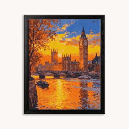 Autumn Riverside Diamond Painting 30/40 40/50 50/60