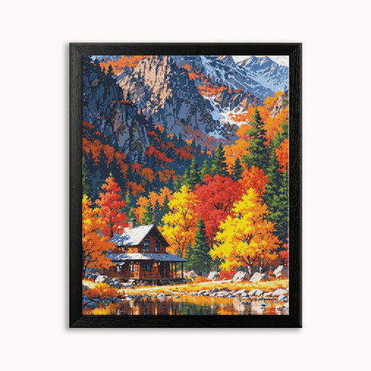 Autumn scenery Diamond Painting 30/40 40/50 50/60