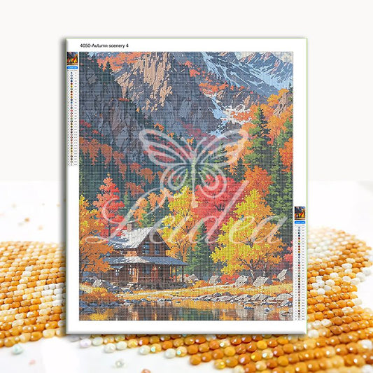 Autumn scenery Diamond Painting 30/40 40/50 50/60