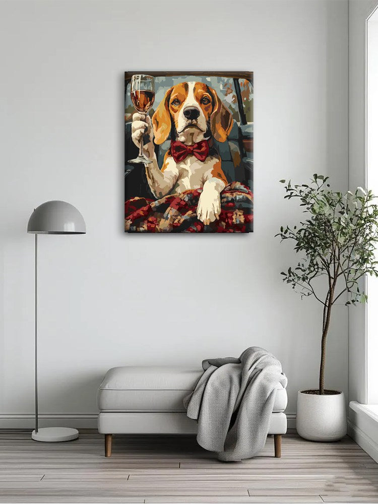 Beagle Bow Toast