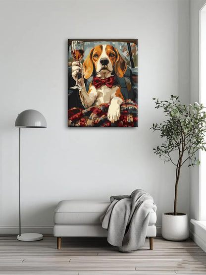 Beagle Bow Toast