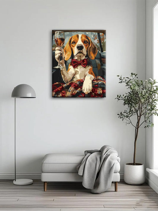 Beagle Bow Toast