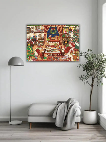 Bear Christmas House