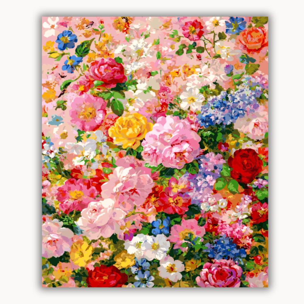 Beautiful Flower Wall
