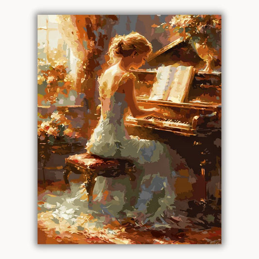 Beautiful female pianist 5