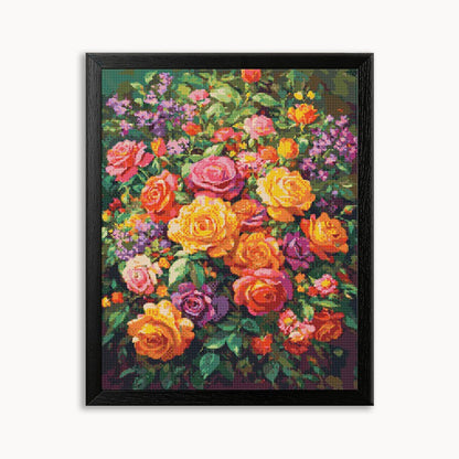 Blooming flowers Diamond Painting 30/40 40/50 50/60