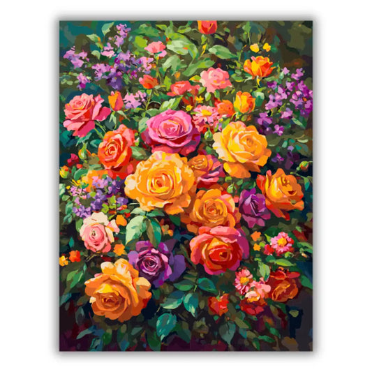 Blooming flowers