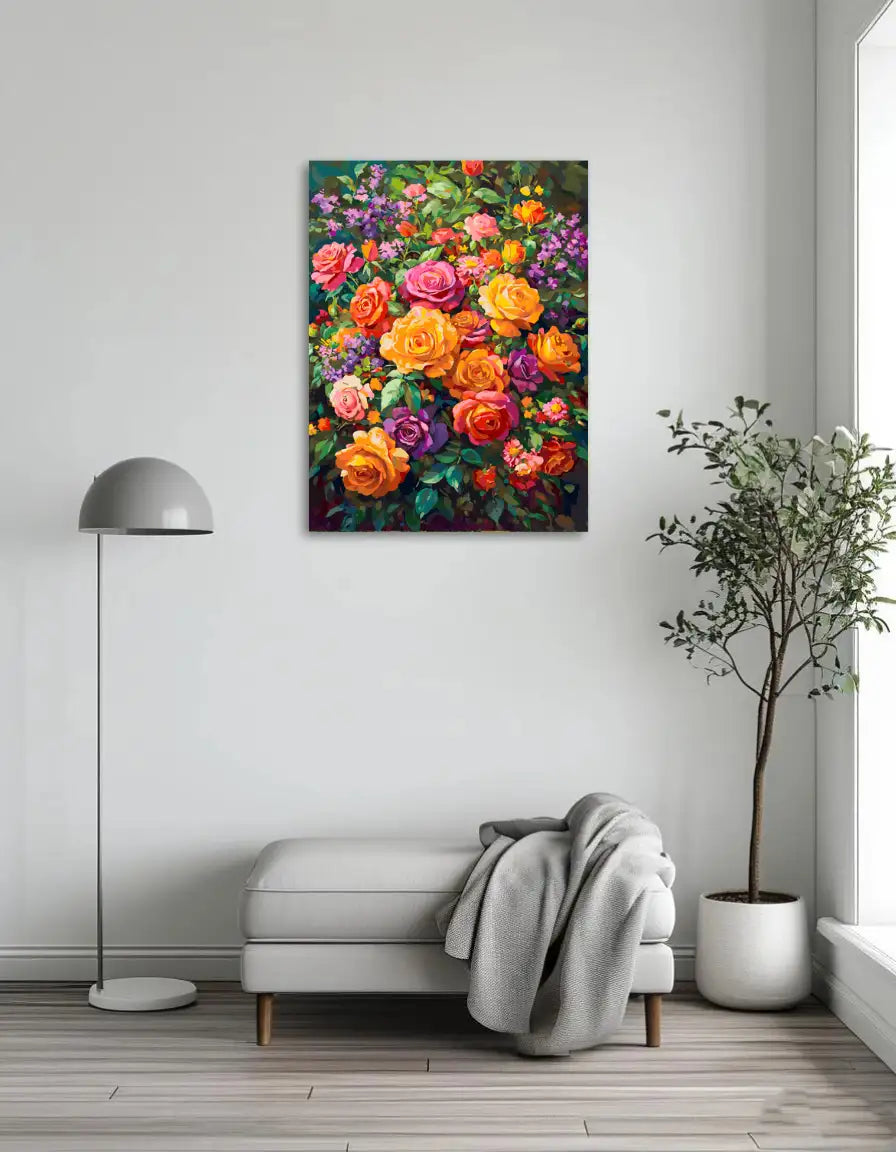 Blooming flowers