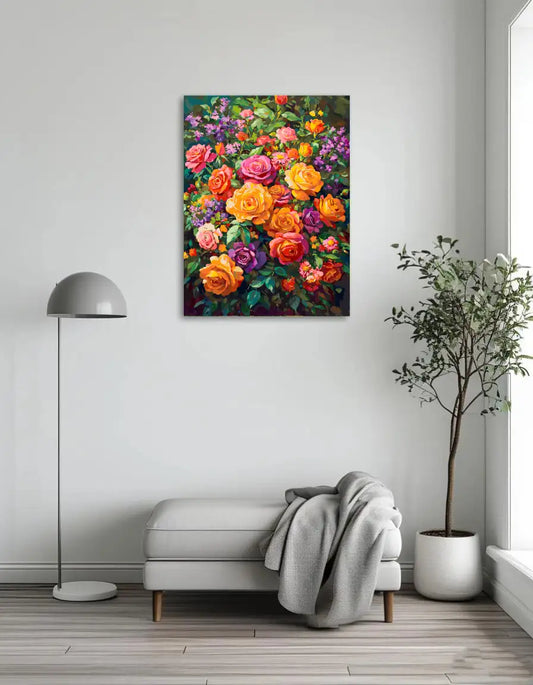 Blooming flowers